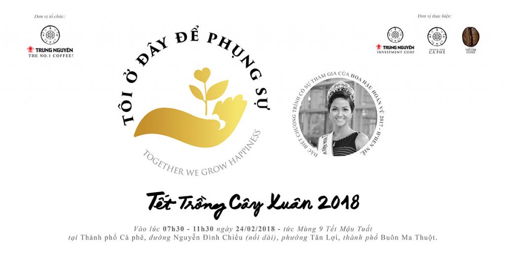 “TÔI Ở ĐÂY ĐỂ PHỤNG SỰ” – TẾT TRỒNG CÂY XUÂN 2018