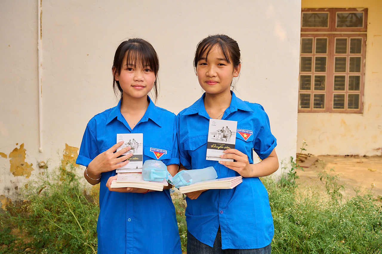 Hành trình Từ Trái tim gieo tri thức, niềm tin, tiếp sức để các bạn trẻ vững bước trên con đường lập nghiệp và xây dựng quê hương giàu mạnh