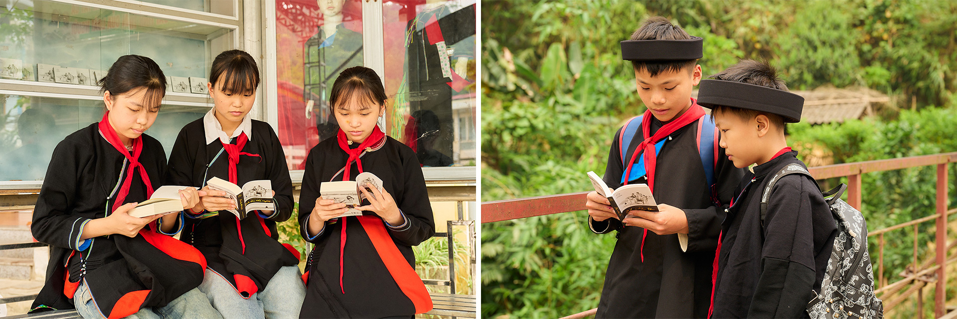 Những cuốn sách quý đổi đời trở thành nguồn tri thức quan trọng, giúp học sinh vùng cao phong phú thêm hiểu biết trong điều kiện tiếp cận thông tin còn hạn chế