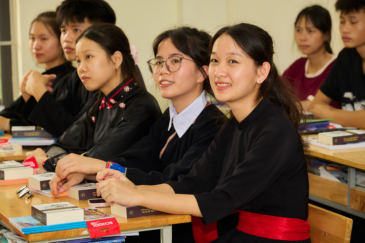 Hành trình Từ Trái Tim góp phần khơi mở những suy nghĩ đầu tiên về tương lai và ước mơ trong học sinh vùng cao