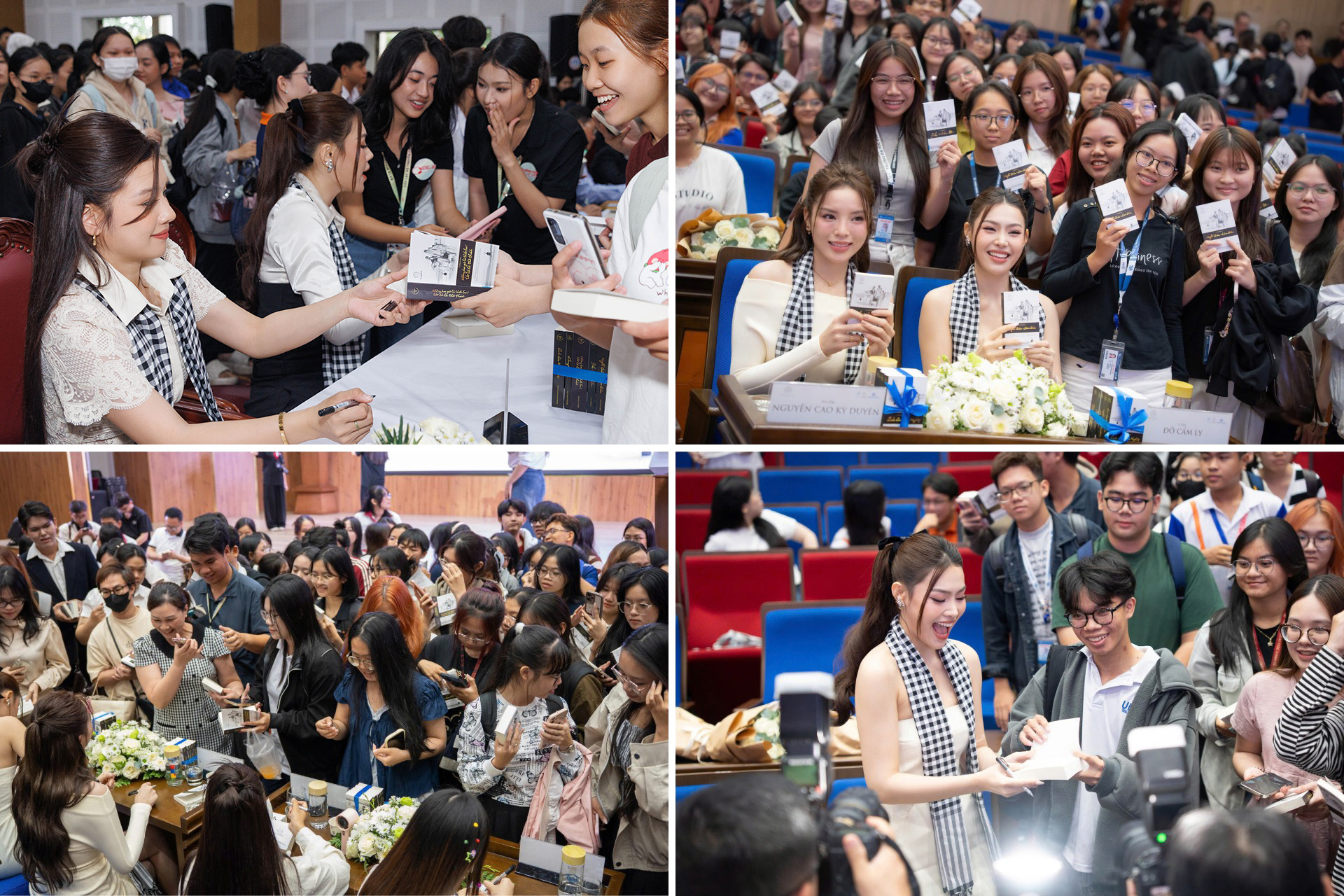 Hành trình Từ Trái Tim từ 24-26/3 đã đi đến 6 trường đại học tại Tp. HCM và trao tặng hàng nghìn đầu sách quý đến các bạn sinh viên.