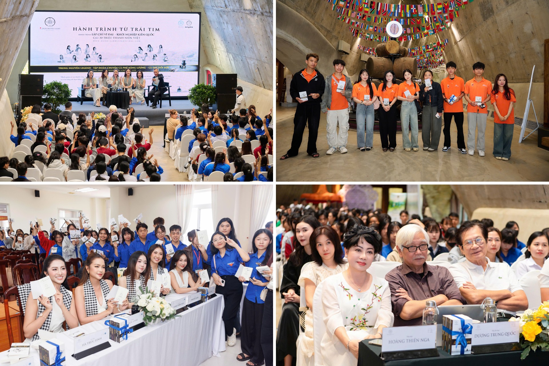 Hành trình Từ Trái Tim với sự đồng hành của đông đảo khách mời tiếp tục lan tỏa tinh thần lập thân, lập chí khởi nghiệp kiến quốc đến học sinh, sinh viên tại Buôn Ma Thuột, Đắk Lắk - nơi khởi nguồn khát vọng sáng tạo, phụng sự cộng đồng của Trung Nguyên Legend.