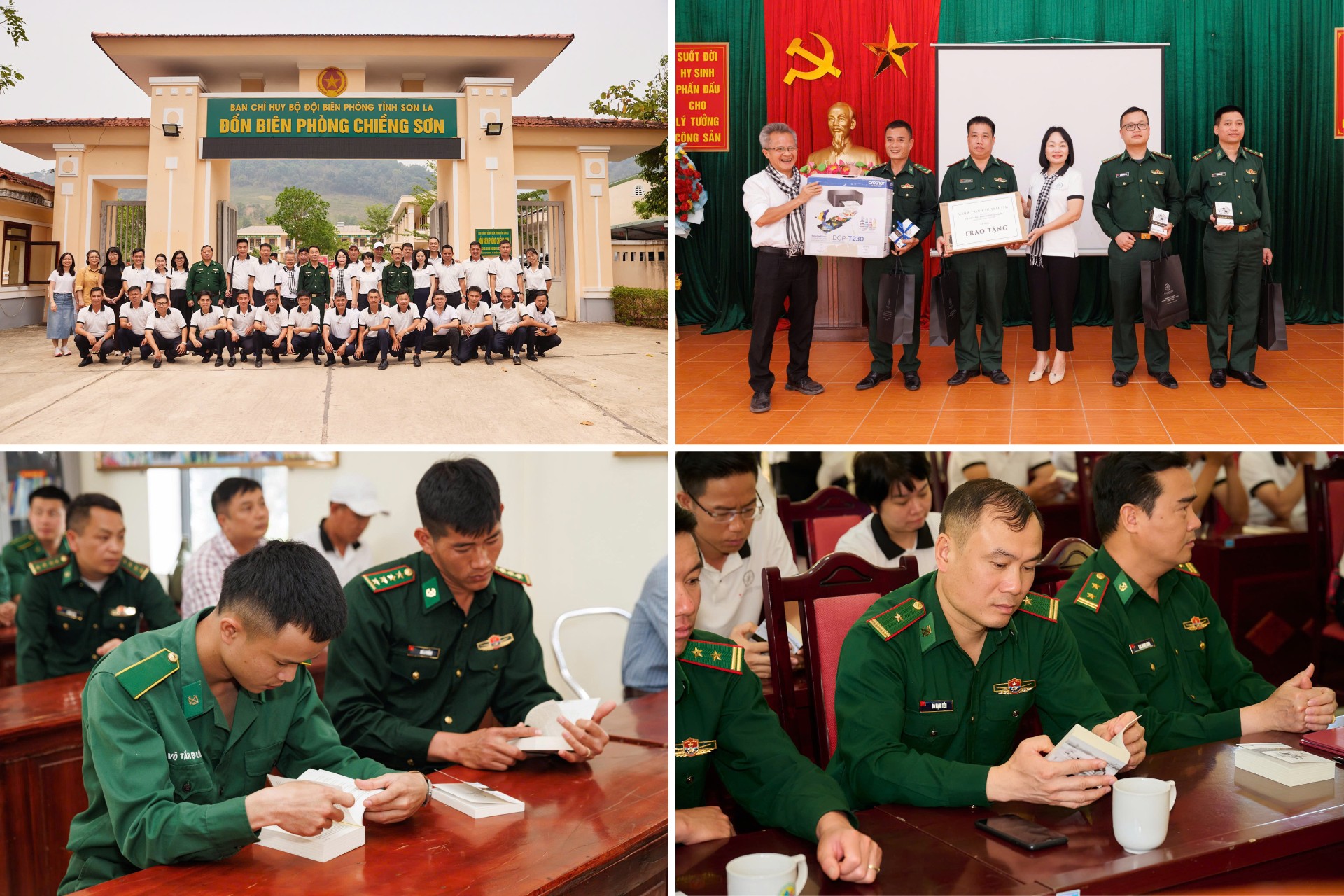 Những cuốn sách Hành trình từ Trái Tim trao tặng sẽ bồi đắp ý chí, tinh thần trách nhiệm và tư duy mới cho các chiến sỹ nơi biên cương.