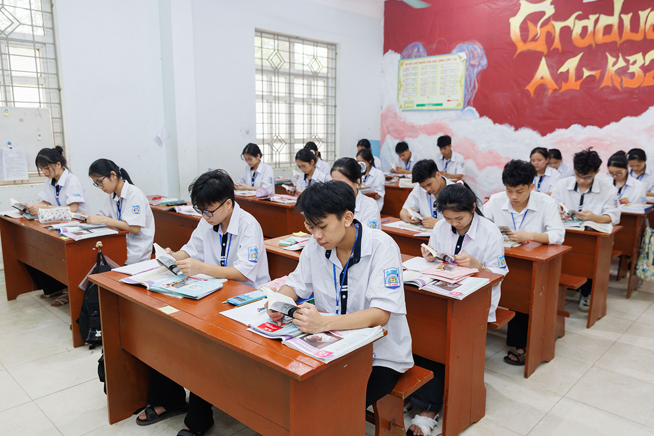 Với học sinh lớp 12, Hành trình Từ Trái Tim đã tiếp thêm động lực, định hướng và niềm tin để các em vững bước trước ngưỡng cửa tương lai