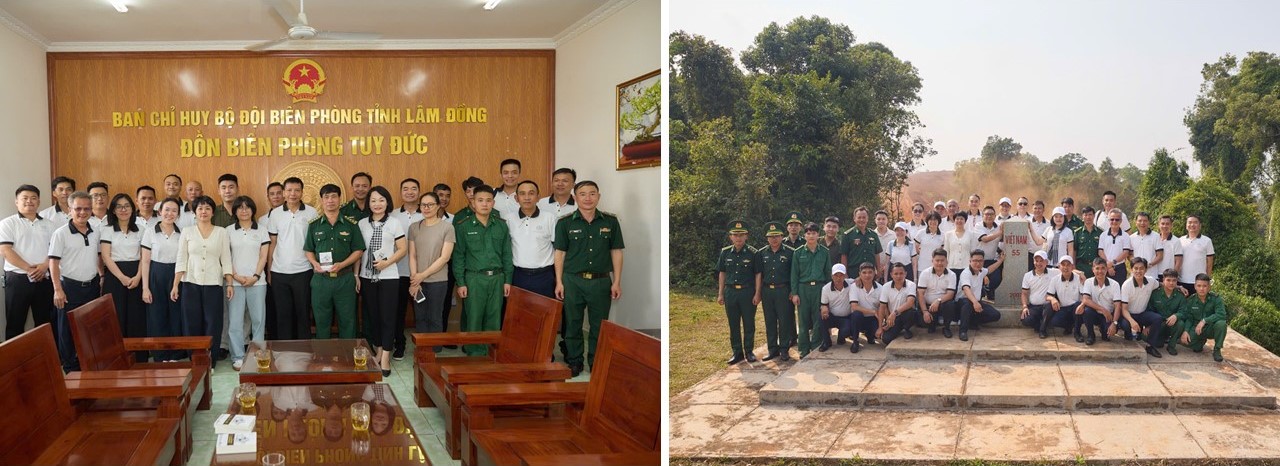 Đặc biệt, Hành trình Từ Trái Tim đã đến các đồn biên phòng trên tuyến biên giới tỉnh Lâm Đồng và các tỉnh Tây Bắc, những địa bàn biên giới xa xôi, gian khó, điều kiện kinh tế, xã hội còn nhiều hạn chế.